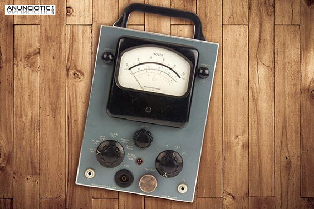 Voltímetro/ohmnímetro "radio controle". años 50