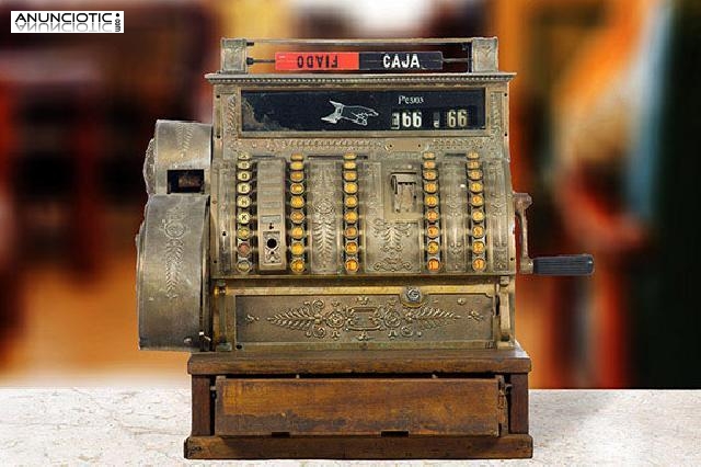 Antigua máquina registradora national