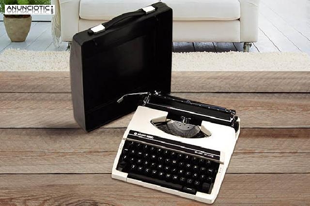 Máquina de escribir silver-reed. años 70