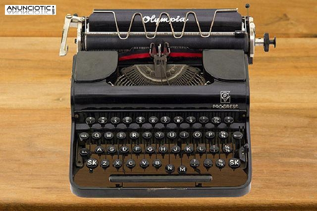 Máquina escribir olympia progress, 1944