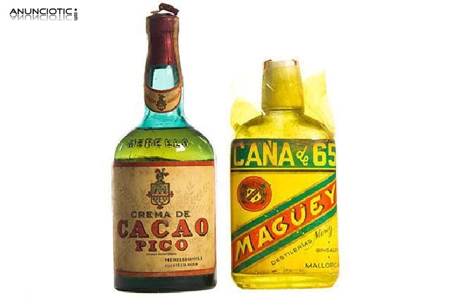 Botellas de licor