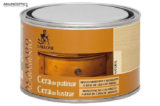 Cera de patinar 300ml roble medio