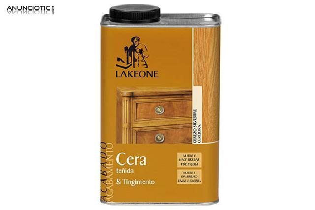 Cera teñida cerezo 1l