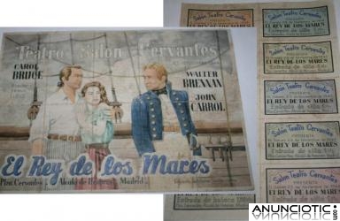 ENTRADAS DE CINE DURANTE LA GUERRA CIVIL Y LA POSGUERRA