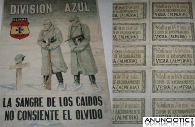 CUPONES DE RACIONAMIENTO DE LA GUERRA CIVIL Y LA POSGUERRA