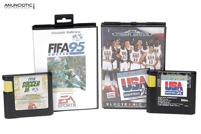 Team usa basketball+ fifa 95 (megadrive)