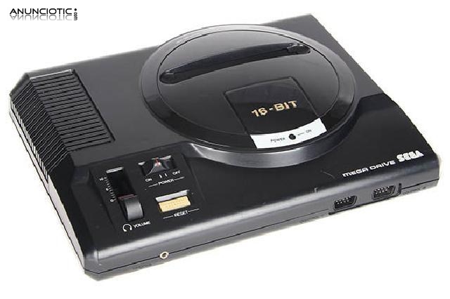 Megadrive con accesorios