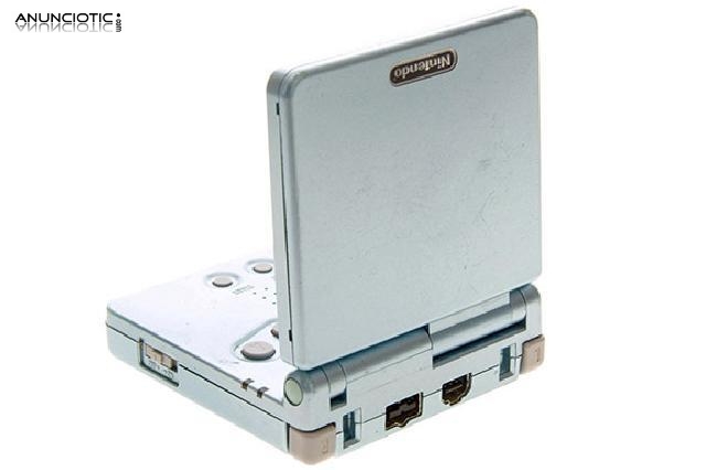 Gameboy advance sp + 5 juegos