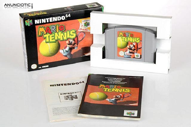 Mario tennis 64 (n64)