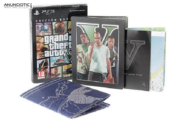 Grand theft auto v ed. especial (ps3)