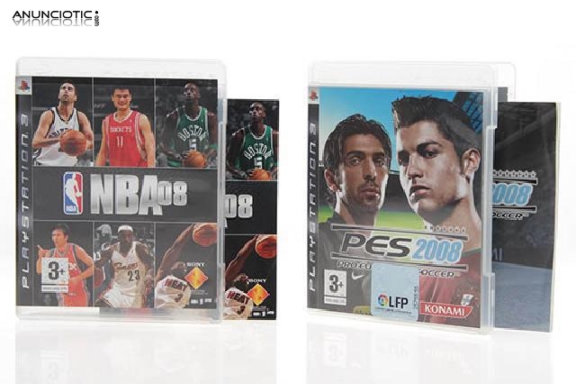 Pack deportivo 2008 pes+nba (ps3)