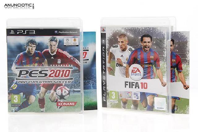 Fifa 10 & pes 10 (ps3)