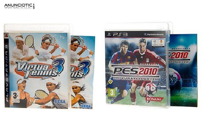 Pack virtua tennis 3 y pes 2010 (ps3)