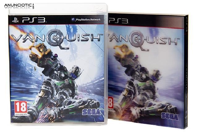 Vanquish caja 3d (ps3)