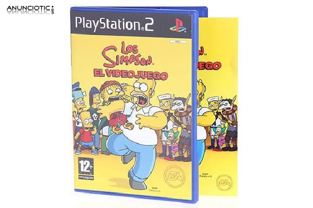 Los simpsons: el videojuego (ps2)