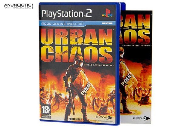 Urban chaos: unidad antidisturbios (ps2)