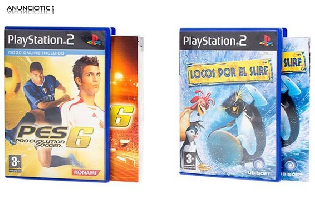 Locos por el surf + pes 6 (ps2)