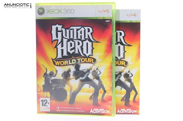 Guitar hero: world tour (xbox 360)