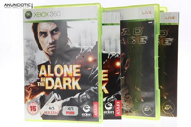 Pack alone in the dark + dead space (xbox 360)