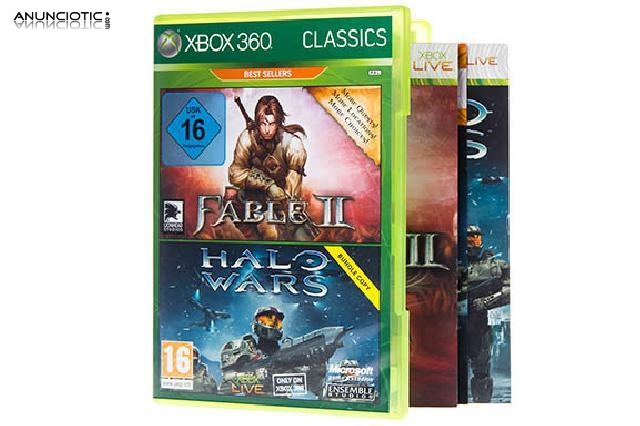 Fable 2 / halo wars (xbox360)