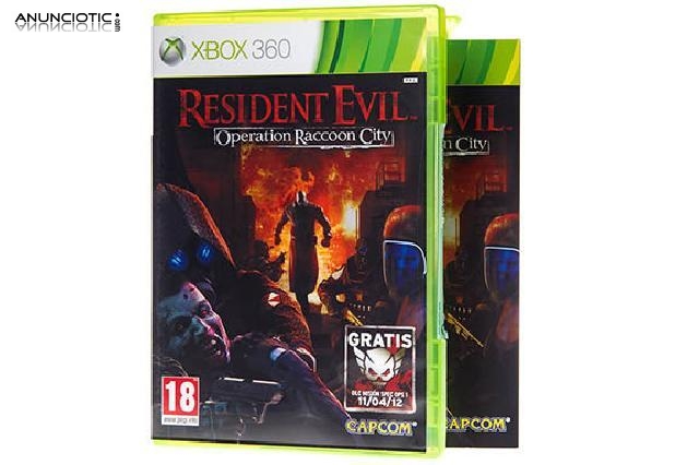 Resident evil op raccon city (xbox 360)