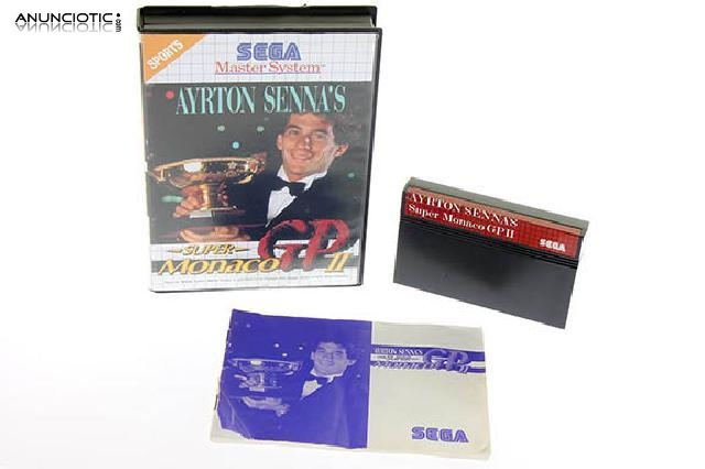 Ayrton senna´s monaco gp ii (master system)