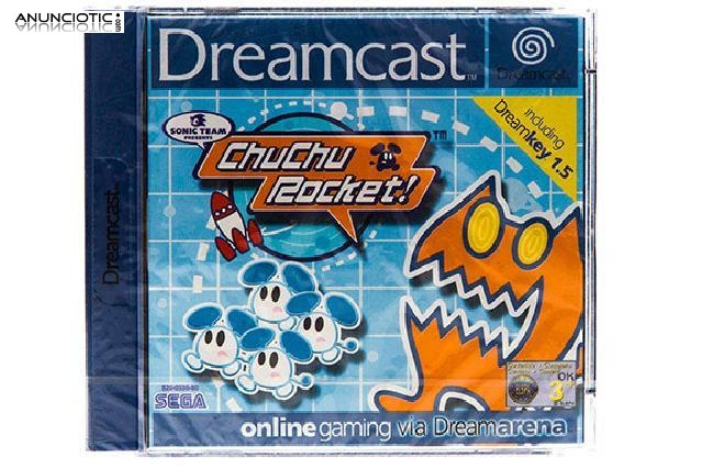 Chuchu rocket precintado (dreamcast)