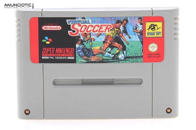 Virtual soccer (snes)