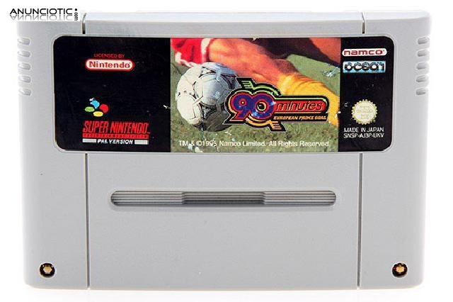 90 minutes: european prime goal (snes)