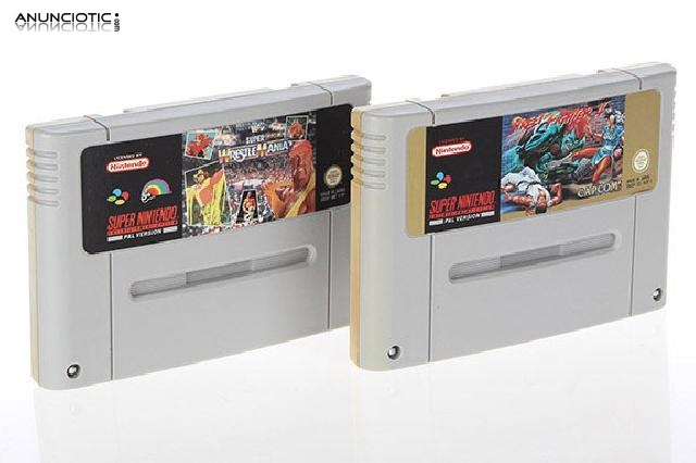 Pack 2 juegos lucha (snes)