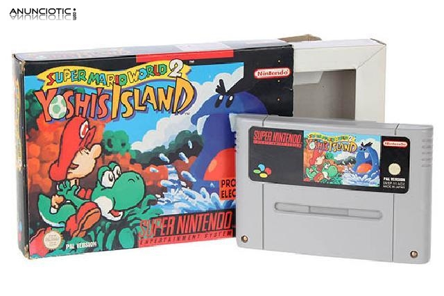 Super mario world 2: yoshis island (snes)