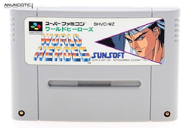 World heroes (snes)