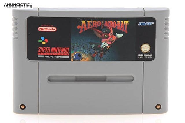 Aero the acrobat (snes)