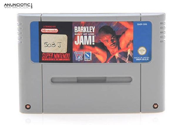 Barkley shut up and jam (snes)