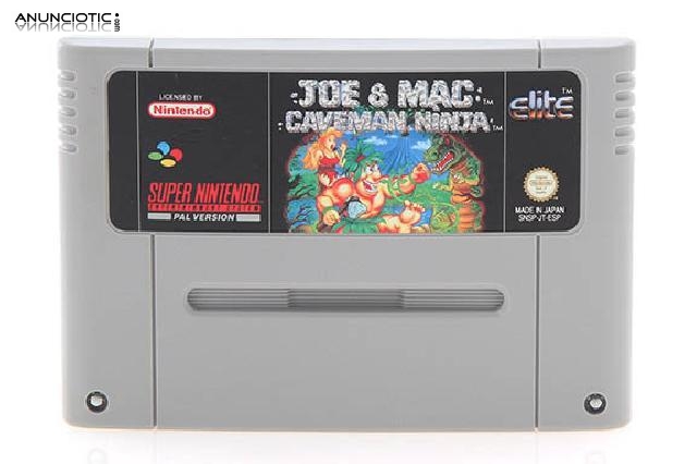 Joe & mac: caveman ninja (snes)