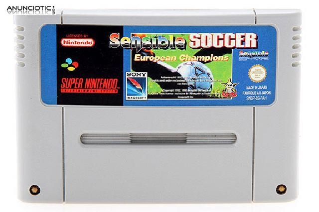 Sensible soccer european champions (snes)