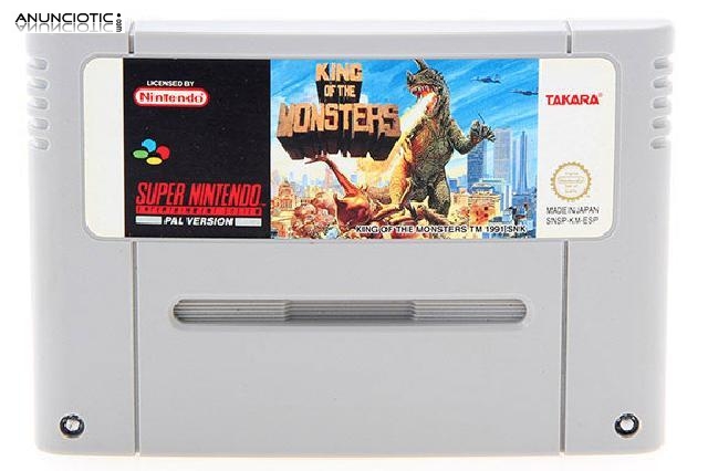 King of the monsters (snes)