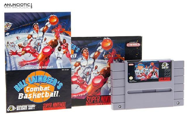 Combat basketball snes ntsc