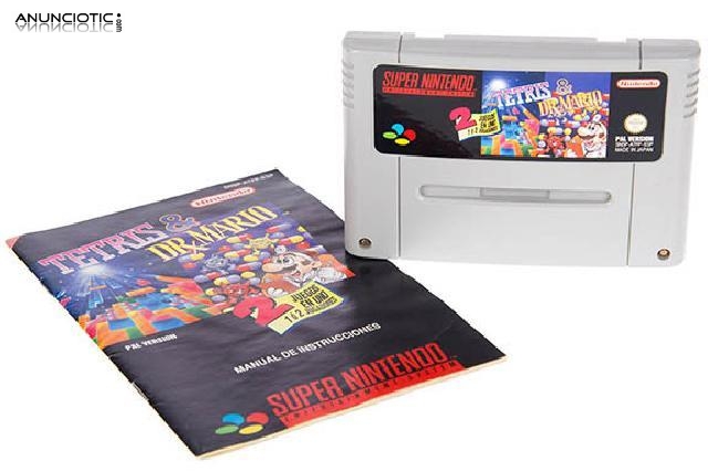 Tetris & dr. mario (snes)