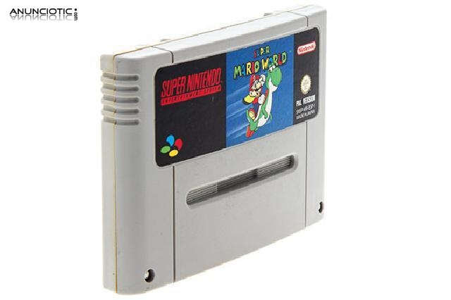 Super mario world (cartucho snes)