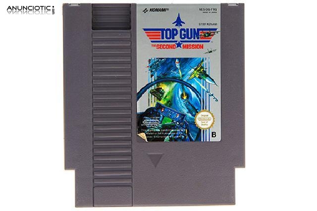 Juego nes top gun (cartucho nes)