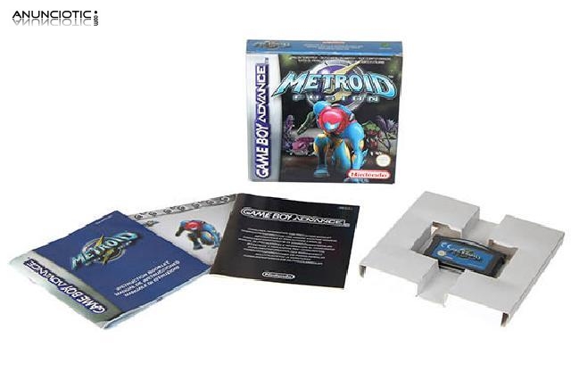 Metroid fusion (gba)