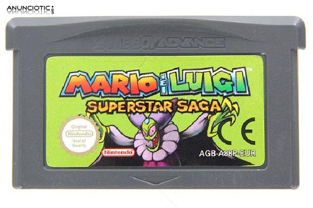 Mario & luigi super star saga ( gameboy advance)