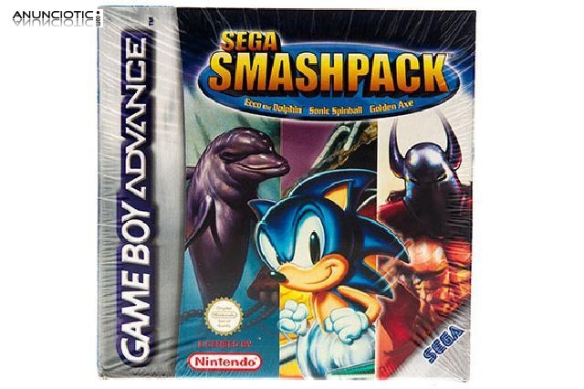 Sega smashpack (gba)