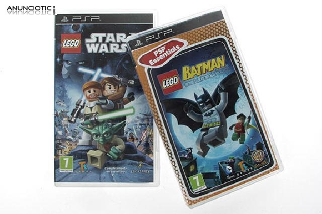 Pack lego star wars iii + lego batman (psp)