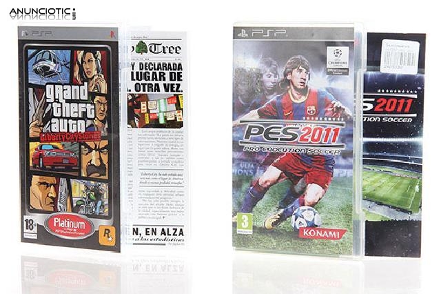 Gta liberty city + pes 2011 (psp)