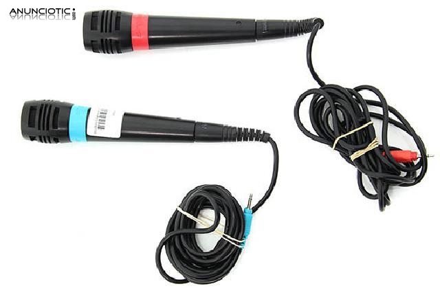 Micrófonos singstar ps2