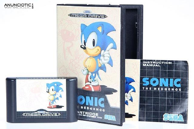 Sonic the hedgehod -megadrive-