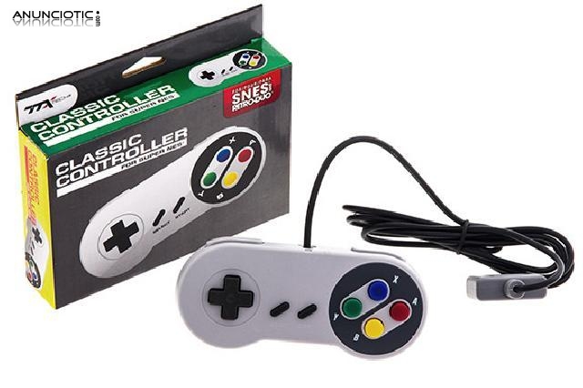 Mando clásico snes accesorios nintendo snes