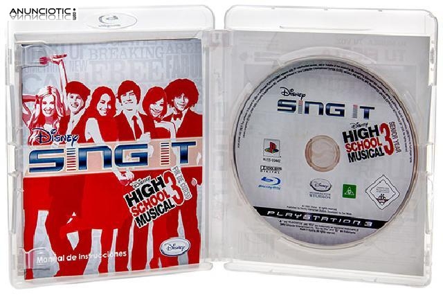 Disney sing it hight school musical 3 -ps3-